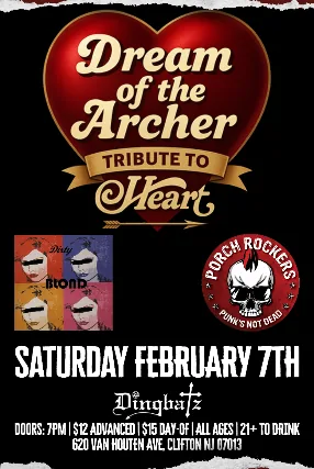 Dream of the Archer flyer for Dingbatz on February 7, 2026