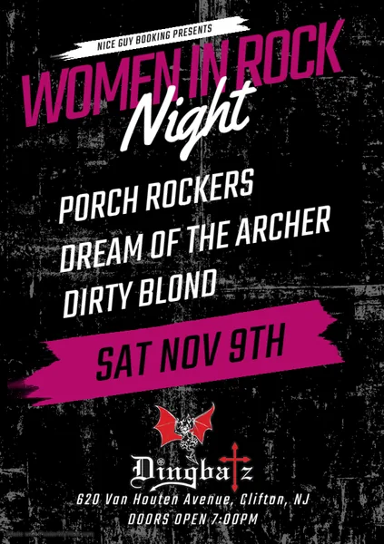 Dream of the Archer flyer for Dingbatz on November 9, 2024